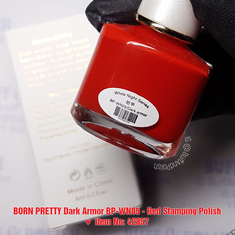 Buff & Polish - Born Pretty Dark Armor Polish