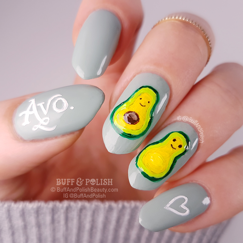 Buff & Polish's Avocado Farm - Hand-painted kawaii avocados