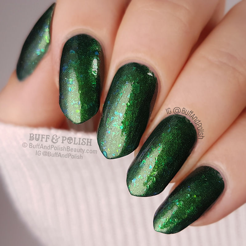 Onibaba – Femme Fatale COTM, Sept 2018 – Polish Swatches light to dark