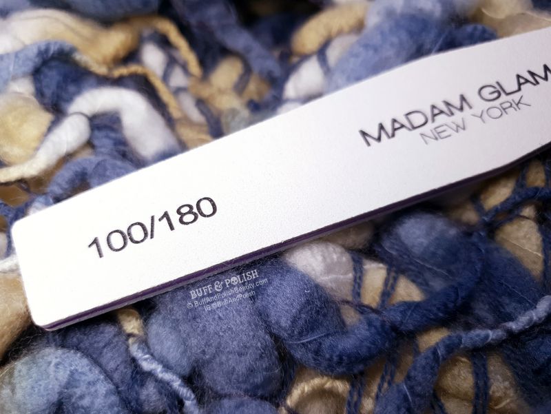 Buff & Polish - Madam Glam 100/180 Grit Nail Files