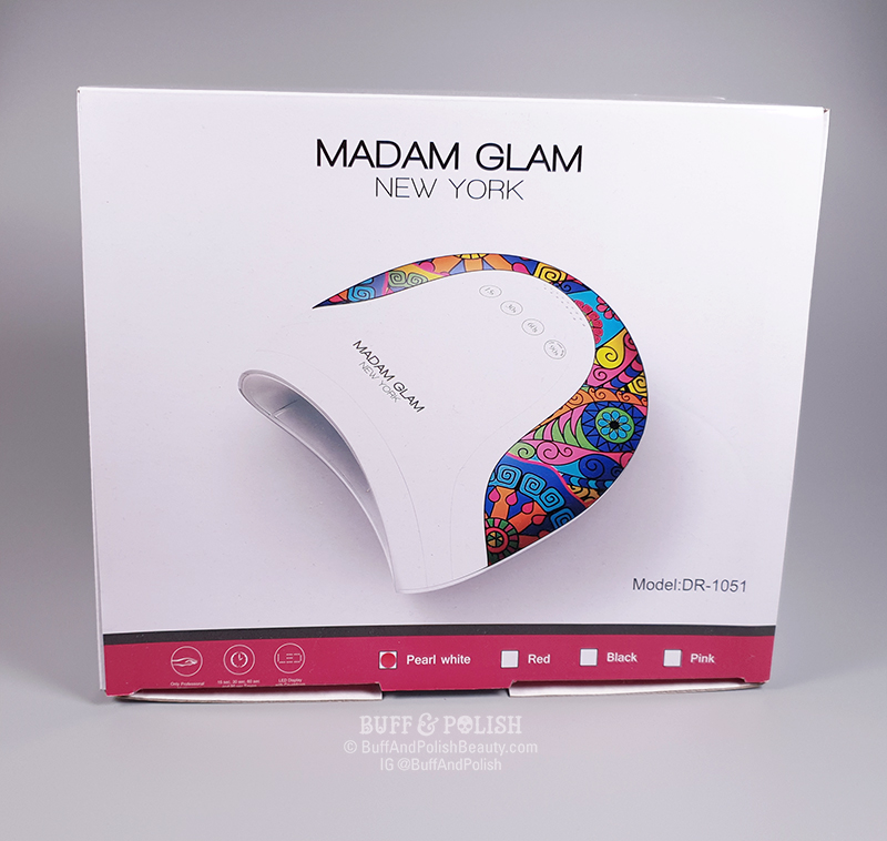 Buff & Polish Review - Madam Glam's 48w Holi UV LED Nail Lamp Boxed