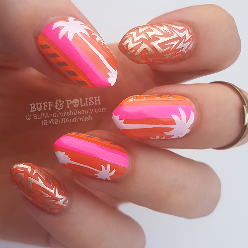 Buff & Polish - Mango Splice Neon Palms