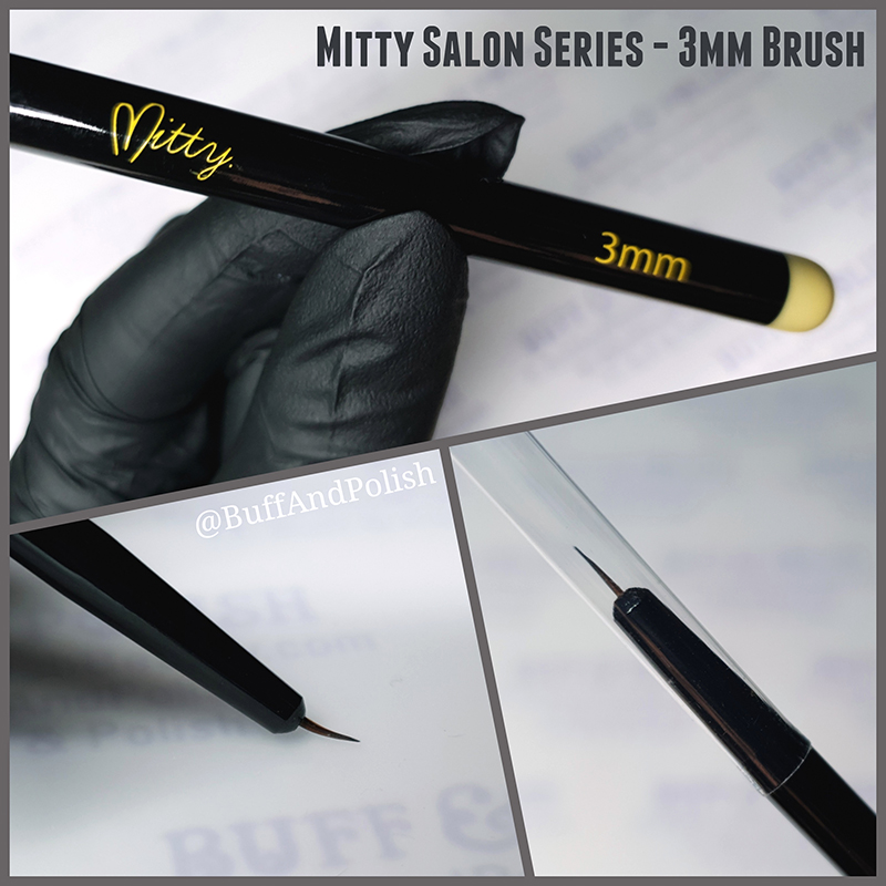 Buff & Polish - Mitty 3mm Salon Series Brush